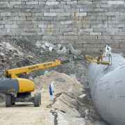 Aplicación de poliurea en conductos