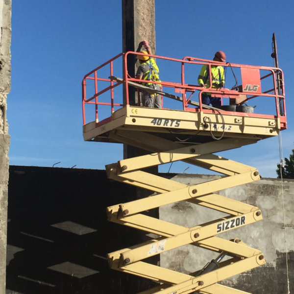 Reparación estructuras nave 2