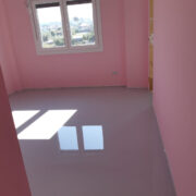 Pavimentos autonivelantes en vivienda